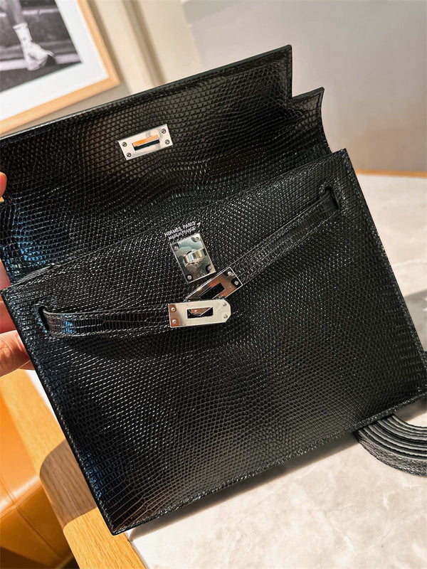 Interior view of clean-lined premium bag