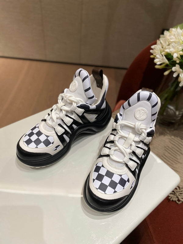 Louis Vuitton shoes Style 279 - close-up of premium leather craftsmanship