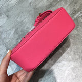 Chic Faux Leather Handbag - Versatile Everyday Design | Women's Designer-Inspired Purse #804 - hardware and detail close-up (image 5) of designer-inspired handbag