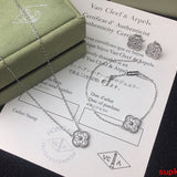 Lifestyle view of Van Cleef & Arpels unisex jewelry piece