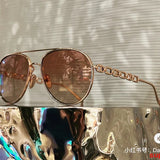 Front view of Louis Vuitton unisex sunglasses