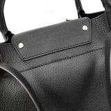 Back view of modern statement women's handbag – women's designer-style accessory