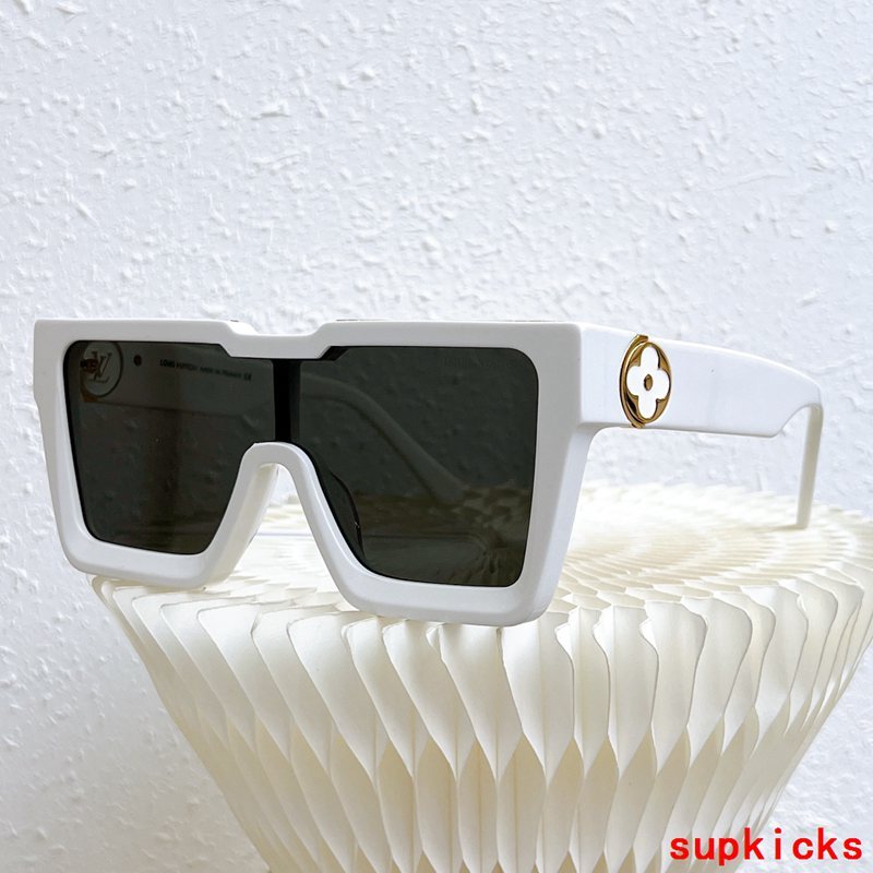Side view of Louis Vuitton unisex sunglasses