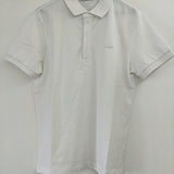 Back view of Lacoste luxury clothing with signature branding