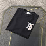 Burberry t-shirt close-up — premium authentic designer style