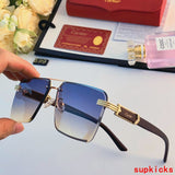 Full view of Cartier unisex sunglasses