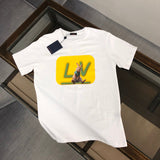 Back view of Louis Vuitton cotton t-shirt with everyday silhouette