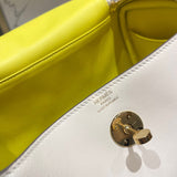 Close-up detail of sleek bag design