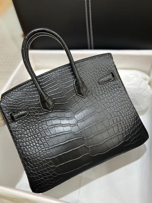 Close-up detail of classic bag design