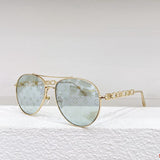 Front view of Louis Vuitton unisex sunglasses