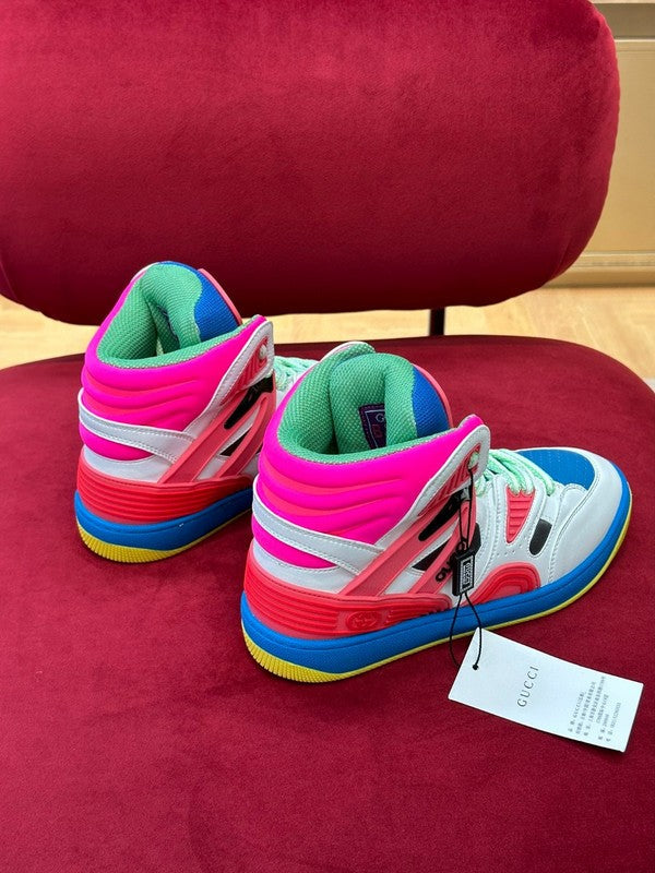 Gucci two-tone luxury sneakers view 6 streetwear statement look