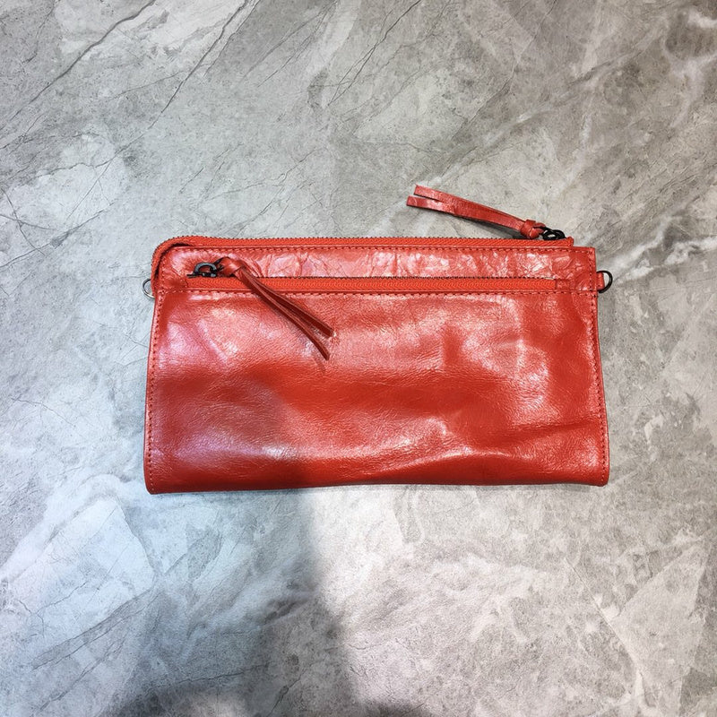 Sleek Vegan Leather Handbag - Versatile Everyday Design | Women's Fashion Handbag #894 - back view (image 4) of designer-inspired handbag