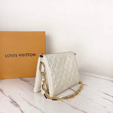 Close-up detail of statement elevated women's handbag – women's everyday handbag
