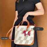 Timeless bag shown from front angle