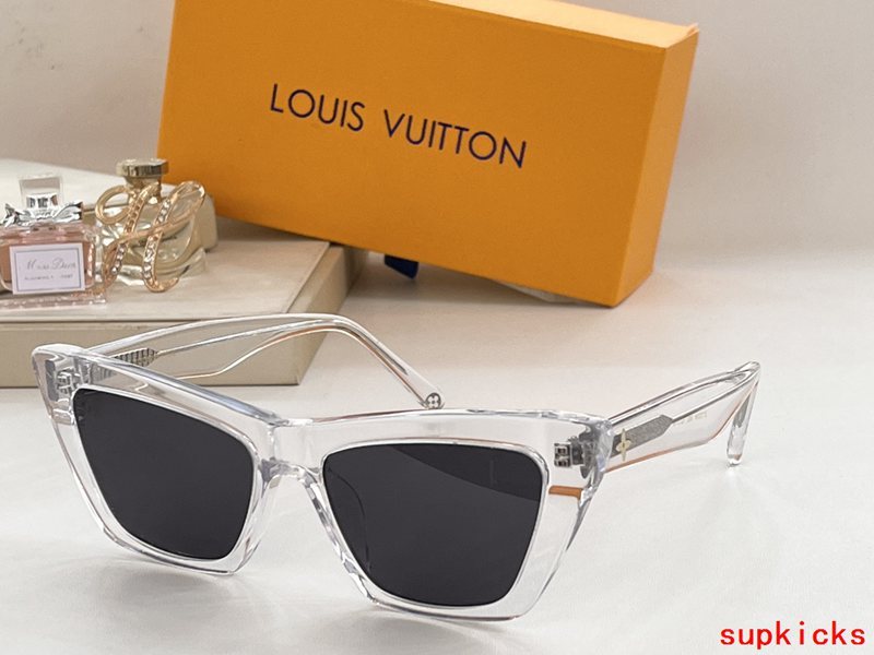 Front view of Louis Vuitton unisex sunglasses