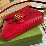 Interior view of modern structured women's handbag – women's statement bag