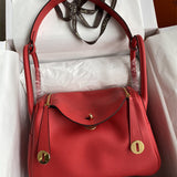 Close-up detail of polished bag design