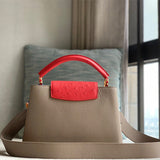  Smart crossbody bag carried on shoulder