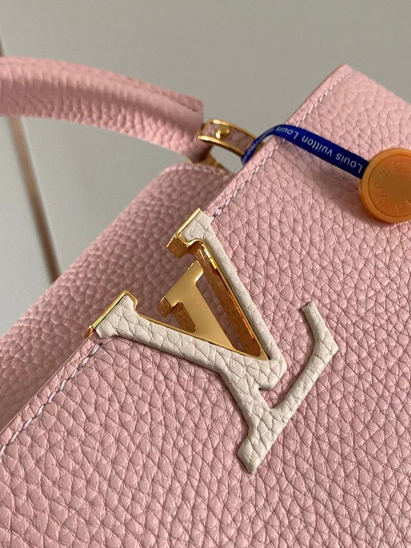 Back view of modern statement women's handbag – women's luxury handbag