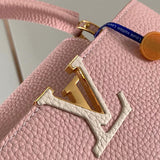 Back view of modern statement women's handbag – women's luxury handbag