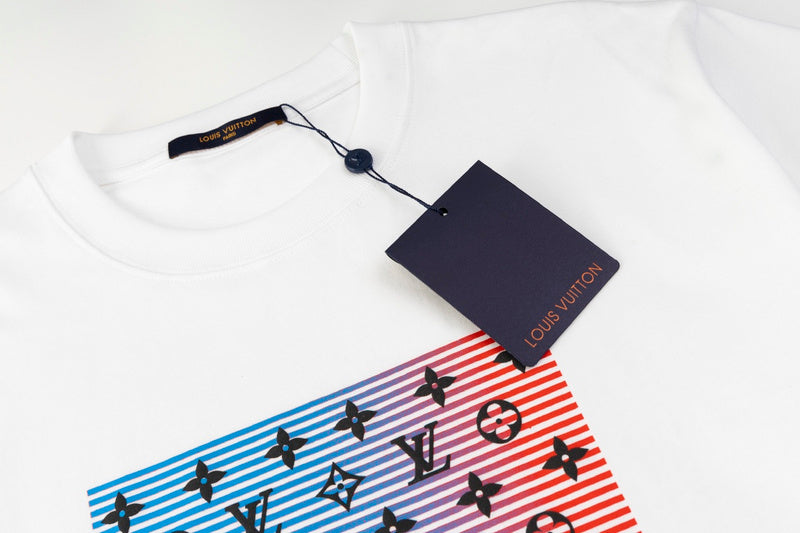 Front view of Louis Vuitton cotton t-shirt with contemporary cut
