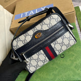 Back view of chic refined women's handbag – women's statement bag