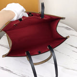 Handle and strap detail of polished chic women's handbag – women's luxury handbag