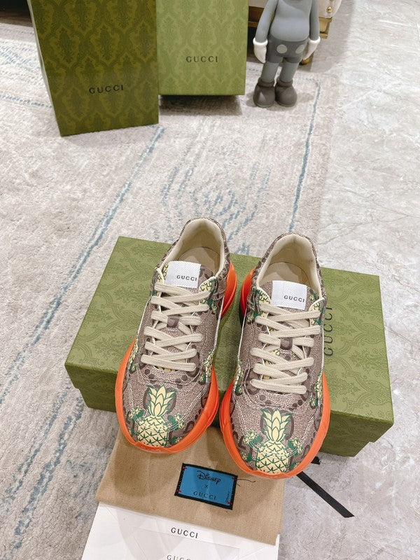 Gucci crisp white luxury sneakers view 9 cushioned comfort fit
