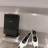 Saint Laurent shoes front view designer style