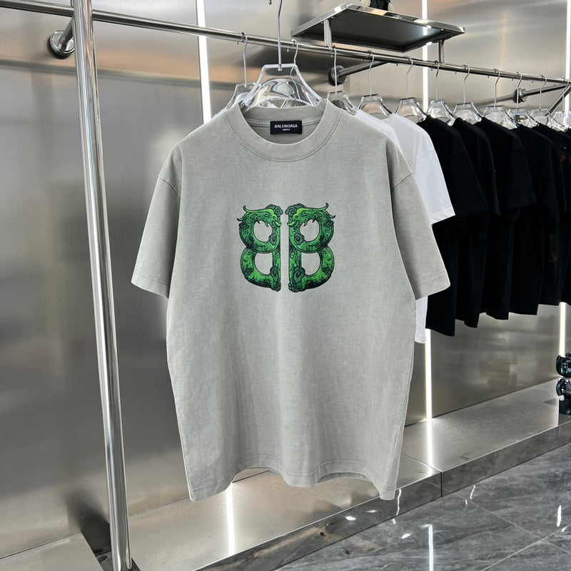 Balenciaga t-shirt front view — premium authentic designer style