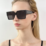 Angled view of Louis Vuitton unisex sunglasses