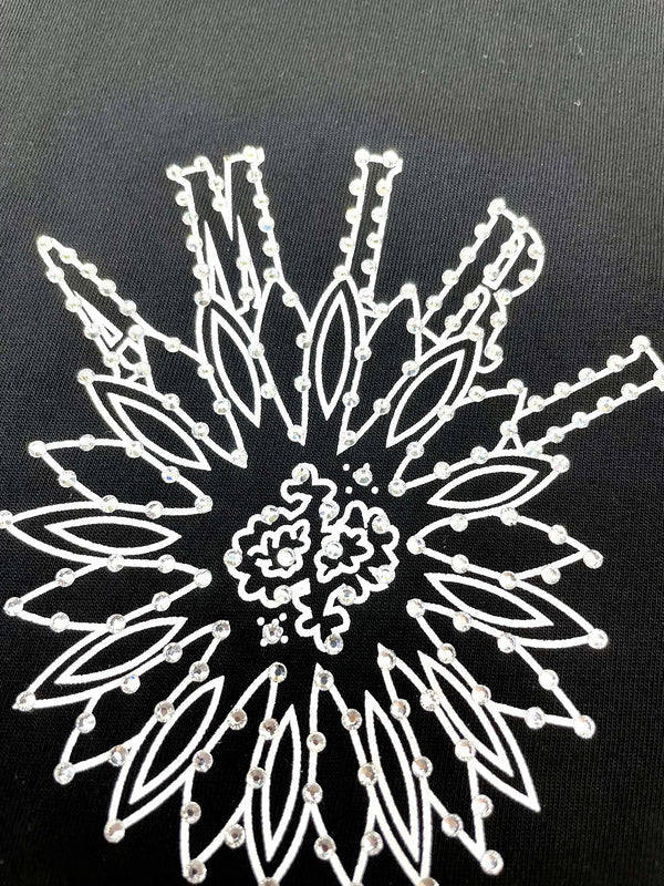 Amiri t-shirt front view designer style