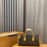  polished satchel detail view showing craftsmanship