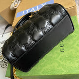 Interior view of structured polished women's handbag – women's luxury accessory