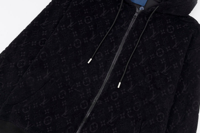 Front view of Louis Vuitton luxury clothing with everyday silhouette