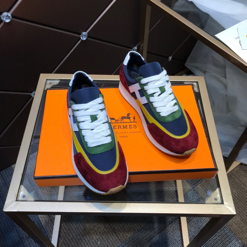 Hermes shoes Style 081 - top view showing design