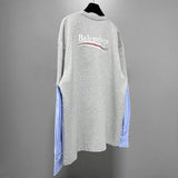 Close-up of Balenciaga designer clothing craftsmanship