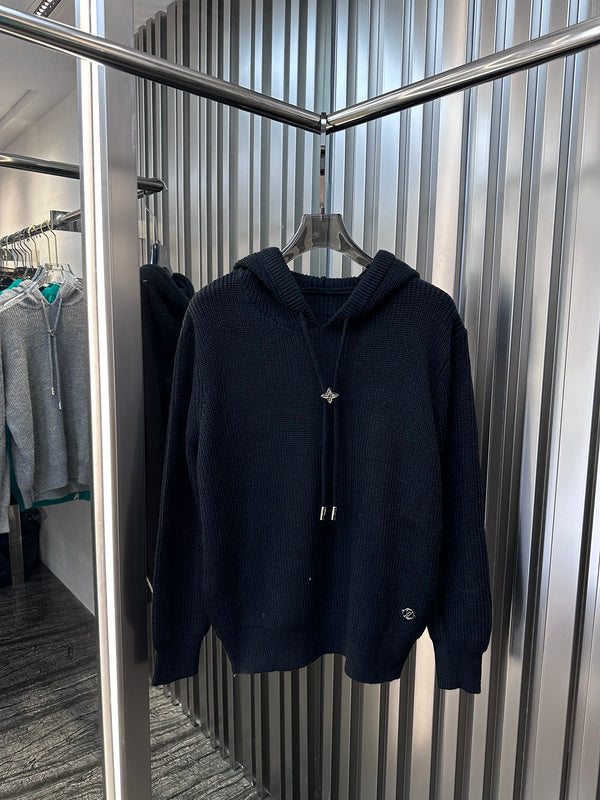 Front view of Louis Vuitton luxury clothing with everyday silhouette