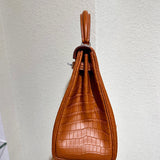  chic satchel detail view showing craftsmanship 14