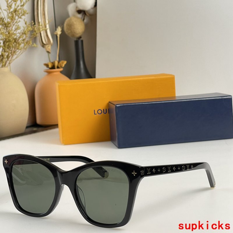 Front view of Louis Vuitton unisex sunglasses