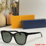 Front view of Louis Vuitton unisex sunglasses
