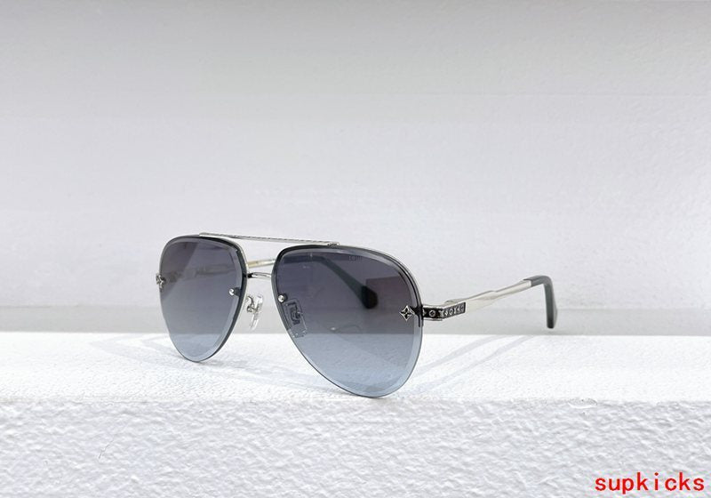 Front view of Louis Vuitton unisex sunglasses