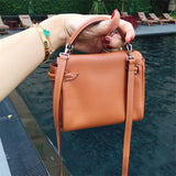 Close-up detail of modernist bag design