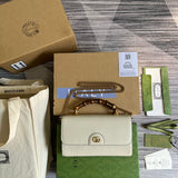 Close-up detail of everyday-luxe modern women's handbag – women's luxury accessory