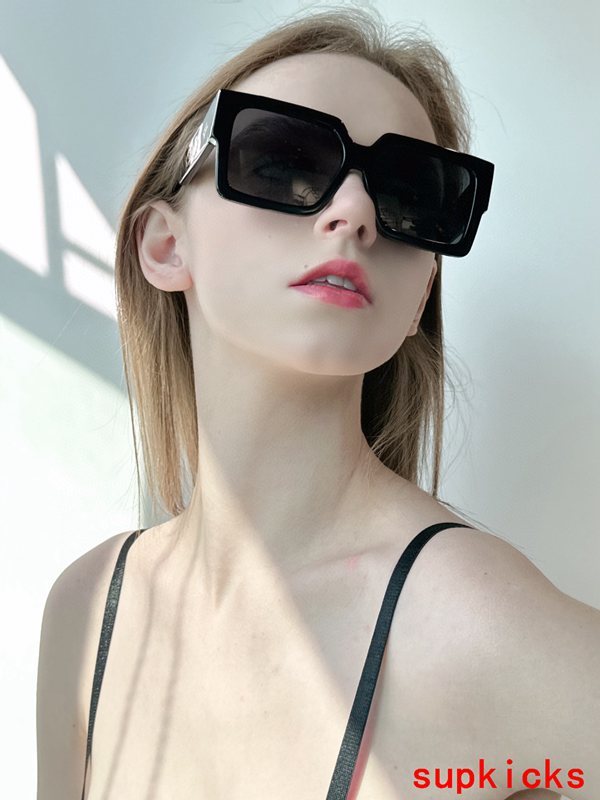 Front view of Louis Vuitton unisex sunglasses