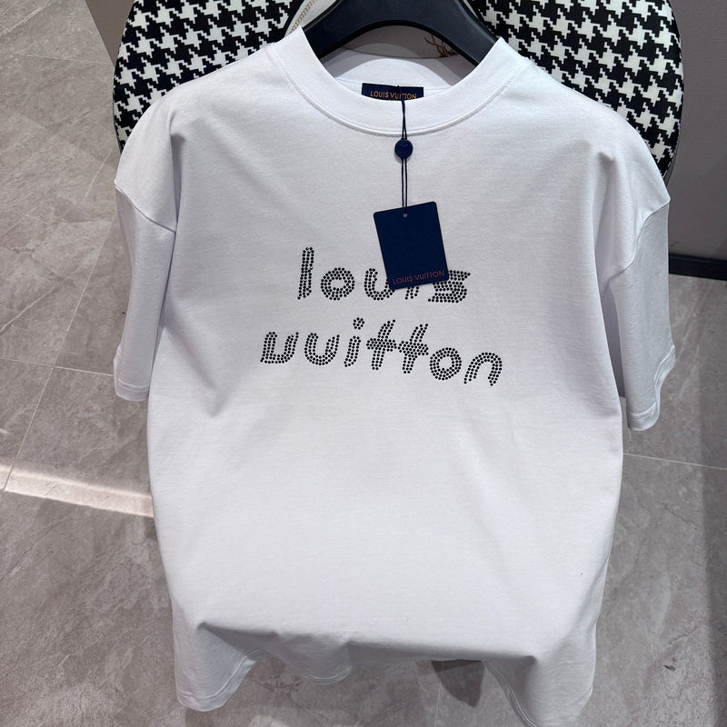 Back view of Louis Vuitton cotton t-shirt with tailored silhouette