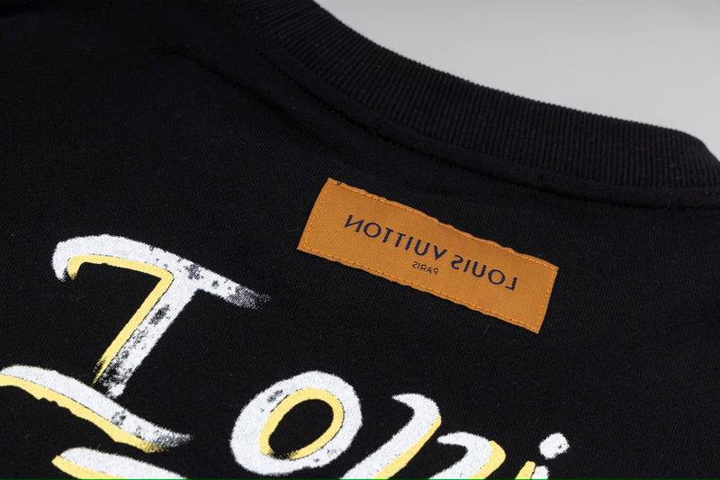 Side profile of Louis Vuitton luxury clothing with everyday silhouette