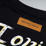 Side profile of Louis Vuitton luxury clothing with everyday silhouette