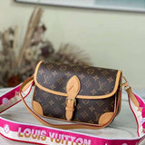 Front view of structured refined women's handbag – women's luxury handbag