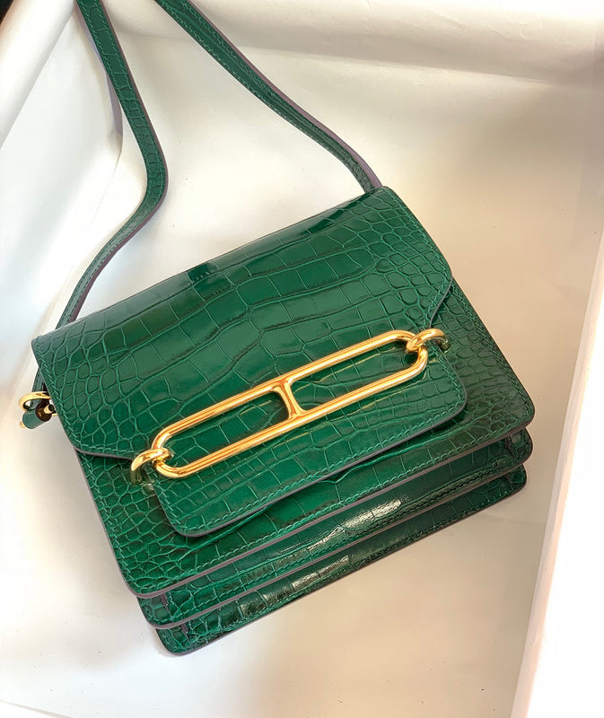 Close-up detail of elegant bag design